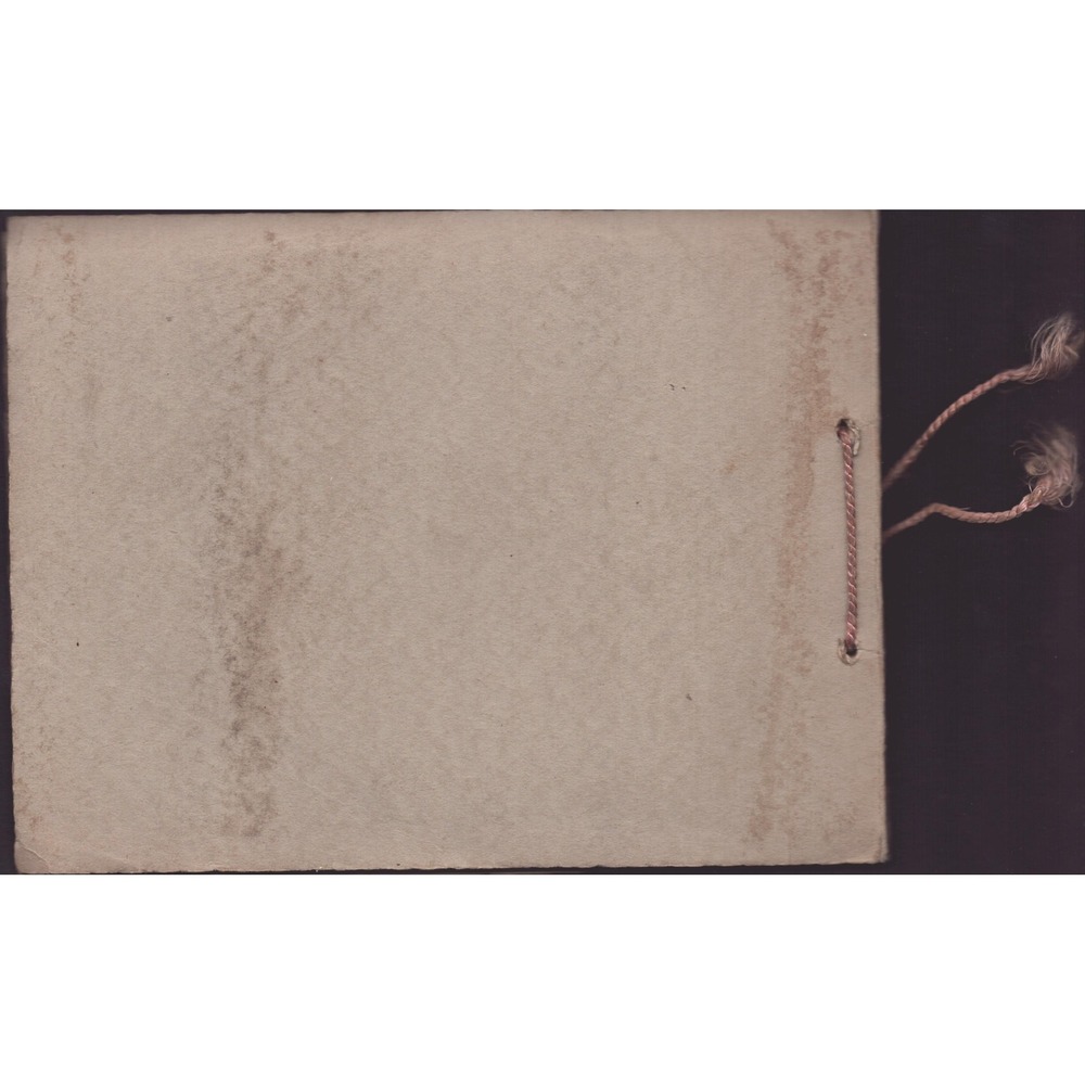 Vtg Roma Rome Italy Souvenir Photo Booklet Album String Bound Architecture - Picture 2 of 6